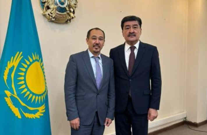 Встреча главы Минприроды РК с руководством РЭЦЦА